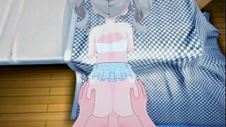 Barbara the cleric gets fucked from your POV. Genshin Impact – video game anime porn.