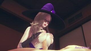 Genshin Impact Hentai – Point Of View Lisa titjob blowjob and penetrated