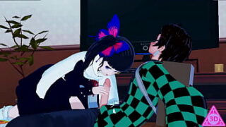 Parodia tanjiro kanao gioco hentai di sesso uncensored Japanese Asian Manga Anime Game KK..TR3DS