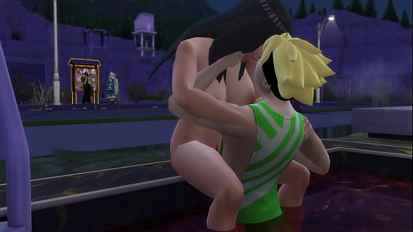 Porn Cap 2 fue a la piscina con hinata a ayudarla a nadar hinata seduce a su propio hijo le hace sexo oral ella se lo termina follando adentro y fuera de la piscina