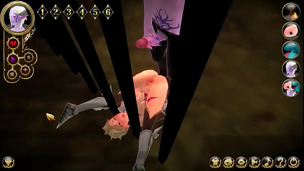 Cute princess has sex with a man in Princess knight rucimia hentai porn game