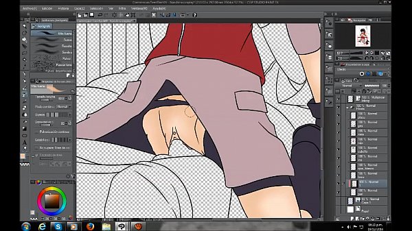 Hentai Speed Painting #01 – Naruto x Hinata